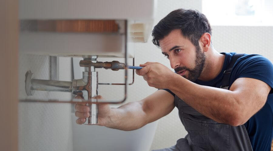 Tankless water heater installation in McGill, NV